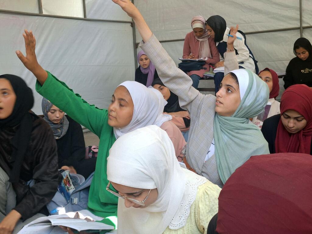 Учебный центр ЮНИСЕФ в Газе.